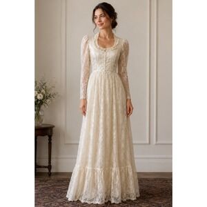 poshmark boho wedding dress Boho Lace Wedding Dress for Sale up to 90% Off: Poshmark